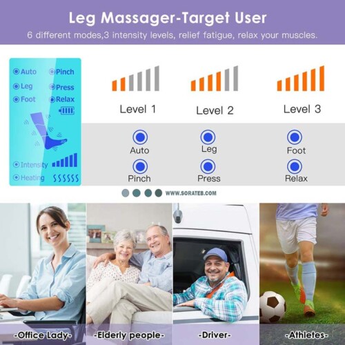 ماساژور پا برقی ایر کامپرشن Nuaer