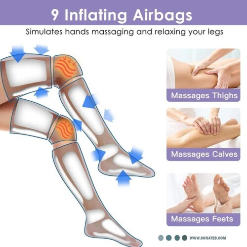 ماساژور پا برقی ایر کامپرشن Nuaer