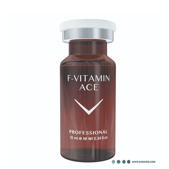 مزوکوکتل ویتامینه جوانساز پوست فیوژن F-VITAMIN ACE – 10 سی‌سی