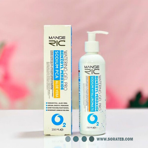 ژل آبرسان پوست چرب مانسریک