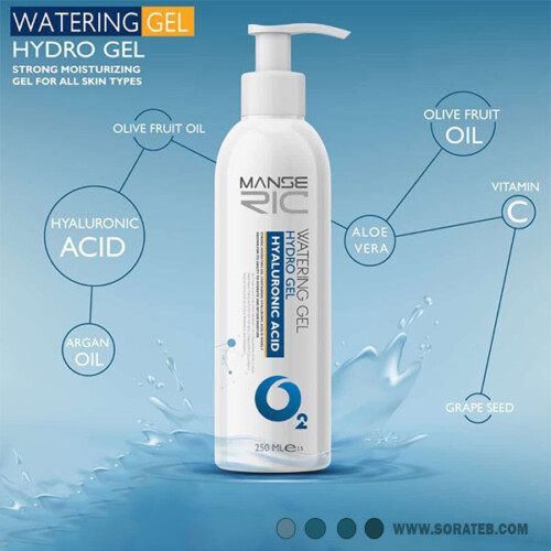 ژل آبرسان هیالورونیک اسید مانسریک