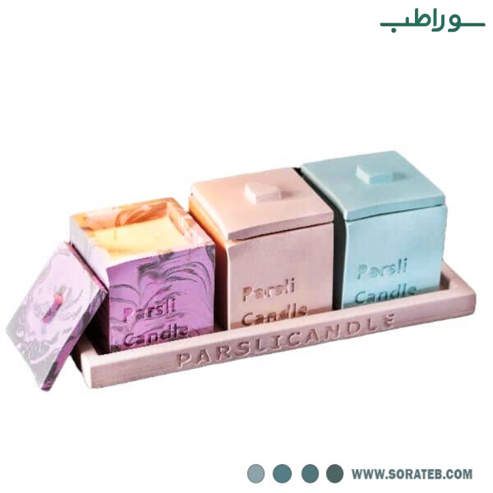 شمع ماساژ آبرسان و آرامش‌بخش پارسلی – 150 گرم