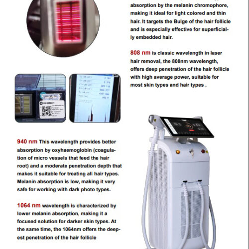 دستگاه لیزر تیتانیوم موهای زائد kM