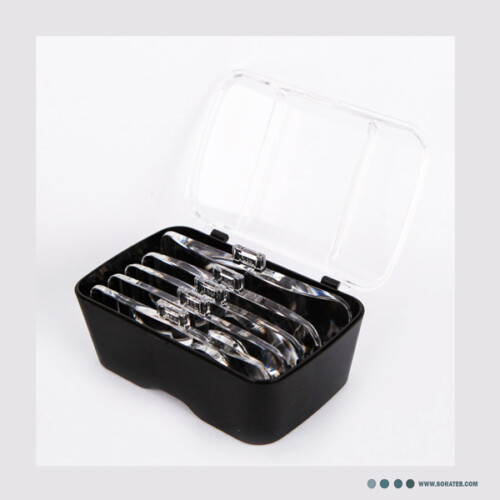 عینک ذره بینی چراغ دار