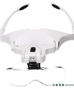 عینک ذره بینی چراغ دار