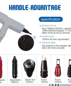 دستگاه لیزر حذف تاتو پیکوسکند