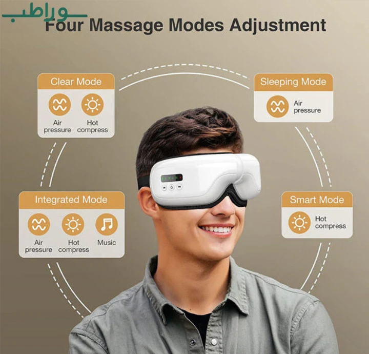 عینک ماساژور چشم بلوتوثی آی کر Eye Care