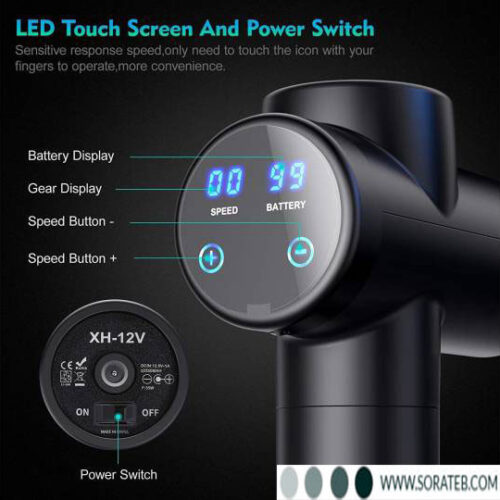 تفنگ ماساژور BURNNOVE