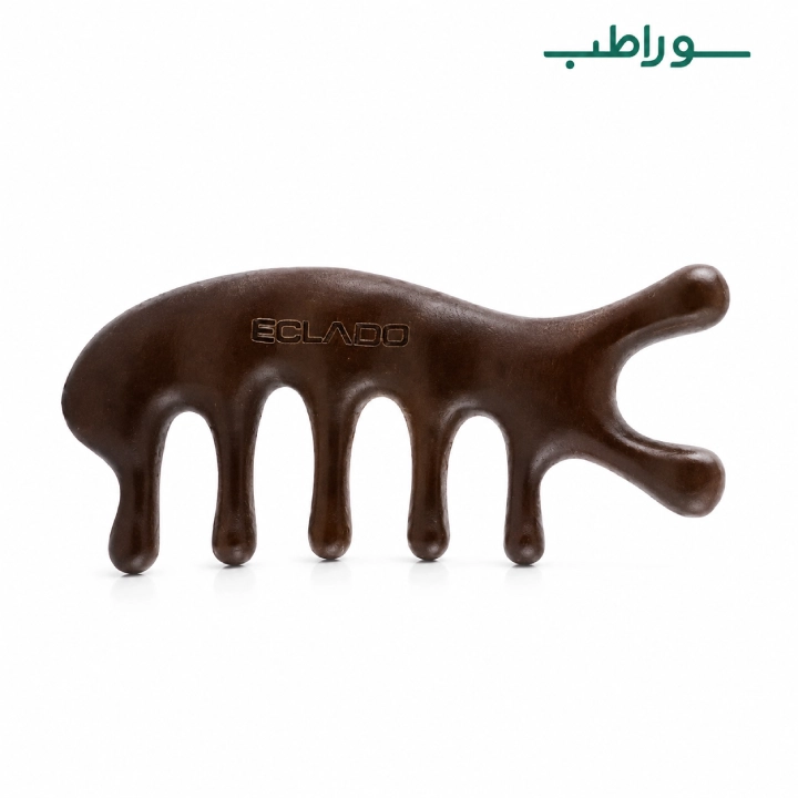 گواشا اکلادو چوبی | ابزار ماساژ صورت، دور چشم و کف سر