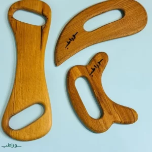 ماساژور چوبی دو دسته