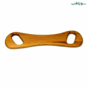 ماساژور چوبی دو دسته ارگونومیک بدن – دستی