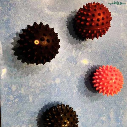 توپ دست ورز خاردار سفت