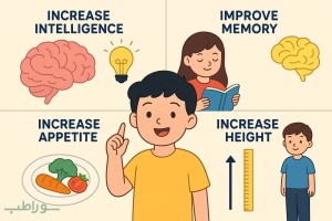 روش‌های علمی برای افزایش هوش، قد، اشتها و حافظه کودکان