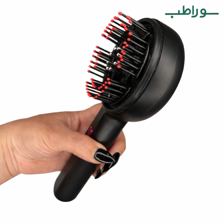 شانه ماساژ سر برای تقویت مو و آرامش پوست سر