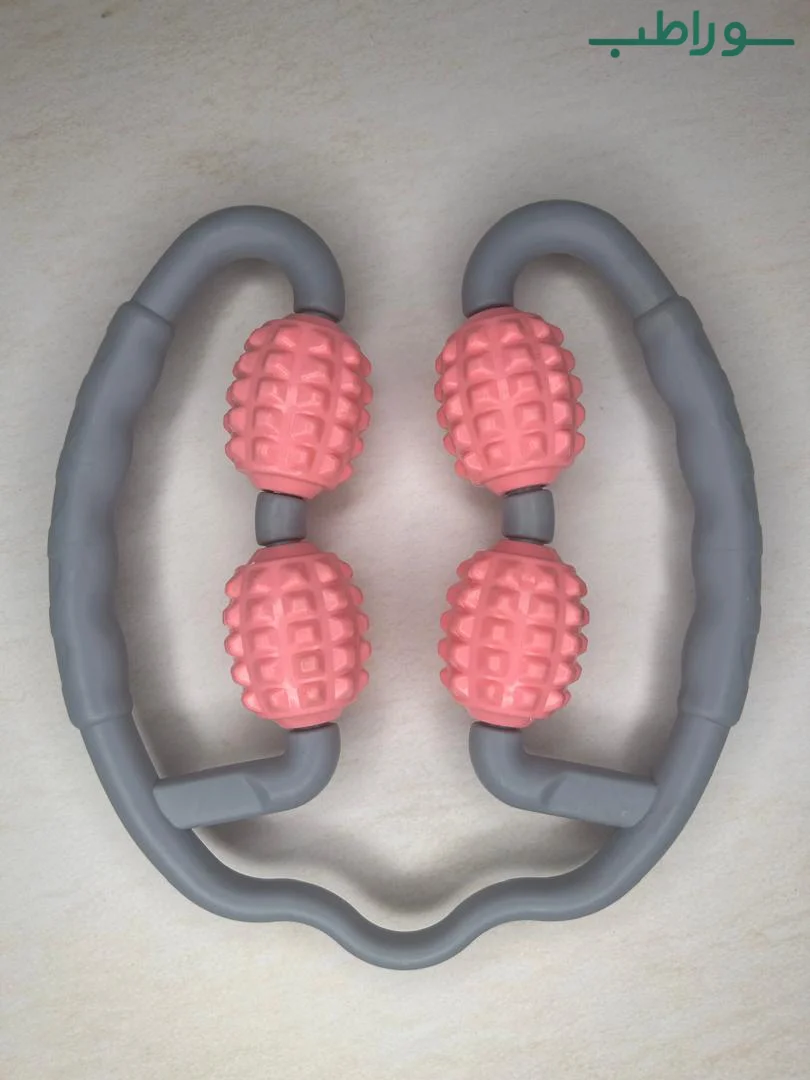 ماساژور دستی رولر چهار توپی ماساژور دستی رولر چهار توپی