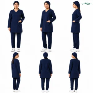 اسکراب پزشکی زنانه سه جیب