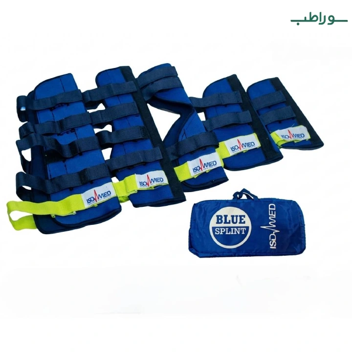 آتل نئوپرن (Blue Splint) مدل NF-SP01 | اورژانسی 5 تکه