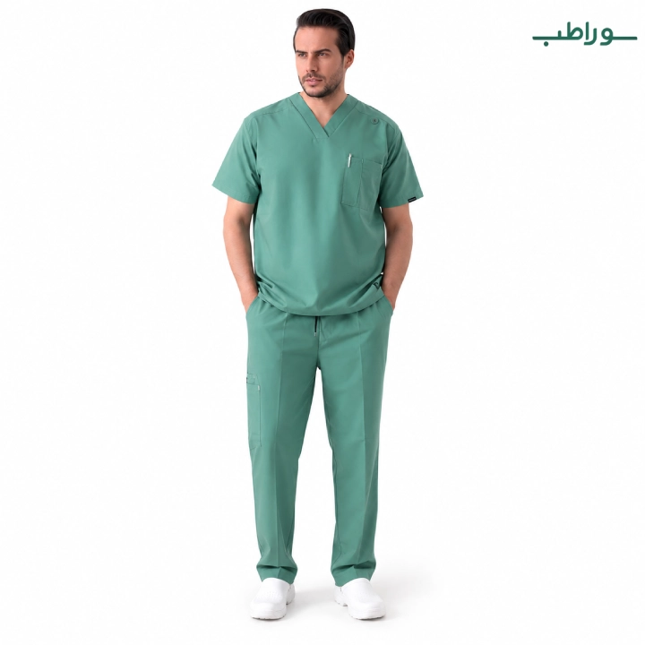 اسکراب پزشکی یونیسکس | 5 جیب، سایز S تا 5XL