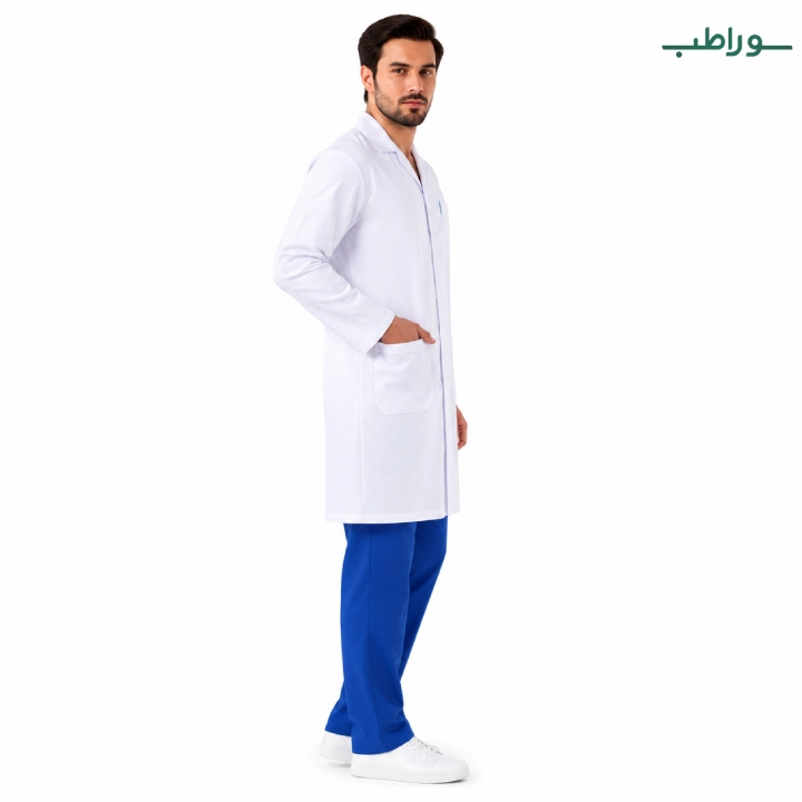 روپوش پزشکی مردانه ترگال آستین بلند استاندارد