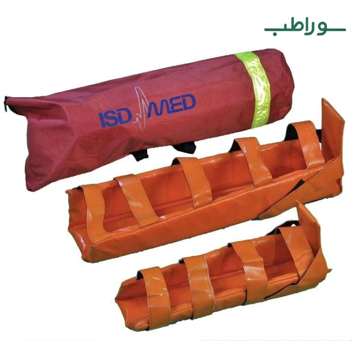 آتل دو تکه (رجیت) مدل NF-SP04 | آتل ریجید امدادی با کیف حمل