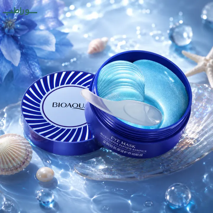 ماسک پچ زیر چشم ورقه‌ای بیواکوا BIOAQUA | 30 جفت | 7 رایحه