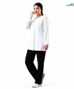 روپوش پزشکی زنانه سفید