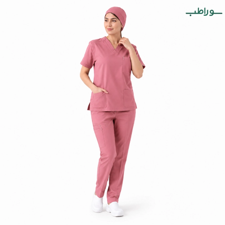 اسکراب پزشکی یونیسکس | 5 جیب، سایز S تا 5XL