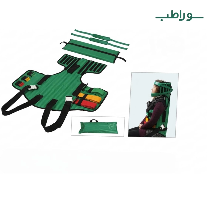 جلیقه ثابت سازی ستون فقرات KED مدل ED01 برند NF