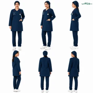 یونیفرم پزشکی زنانه آستین بلند