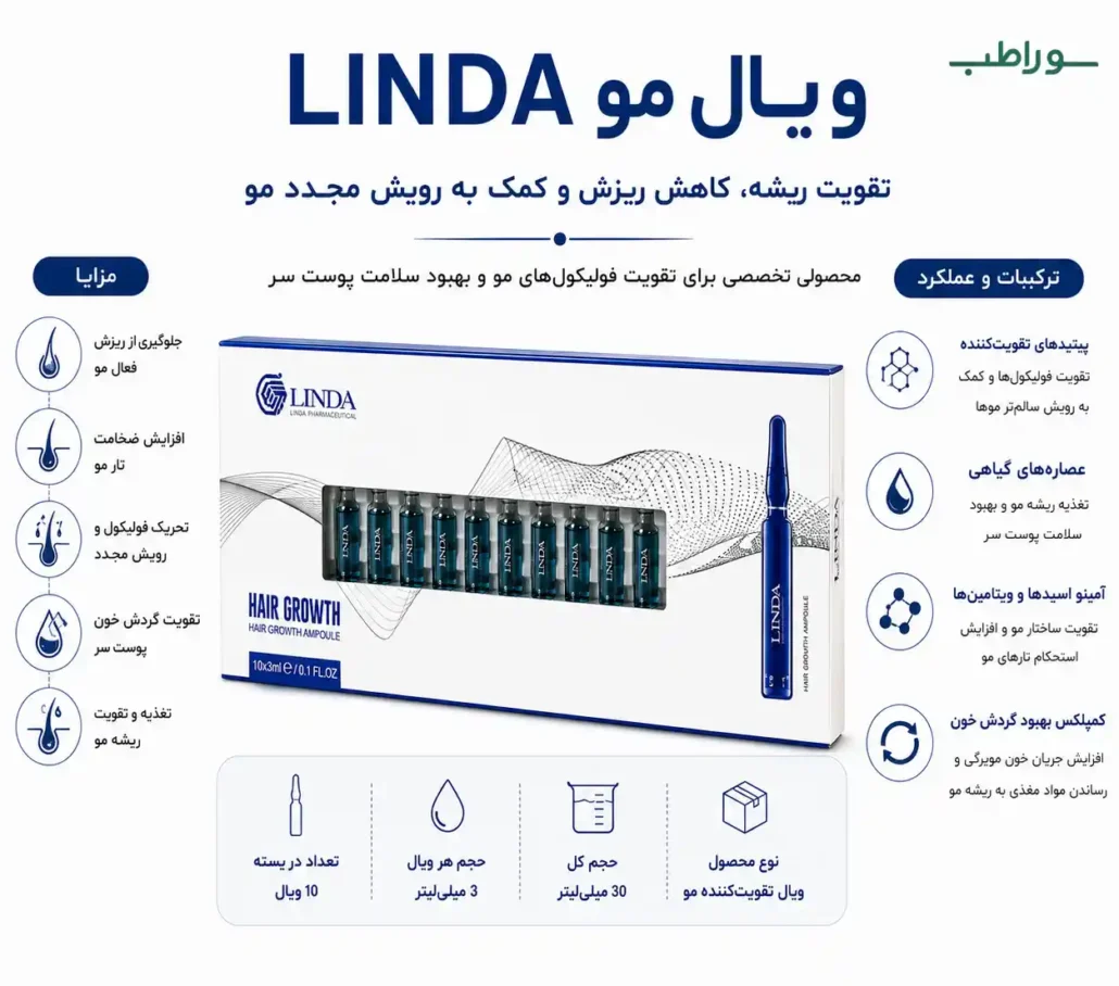 ویال مو LINDA