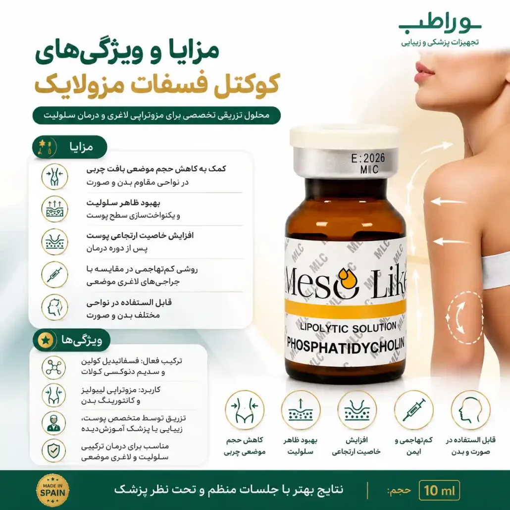 مزایا کوکتل فسفات مزولایک