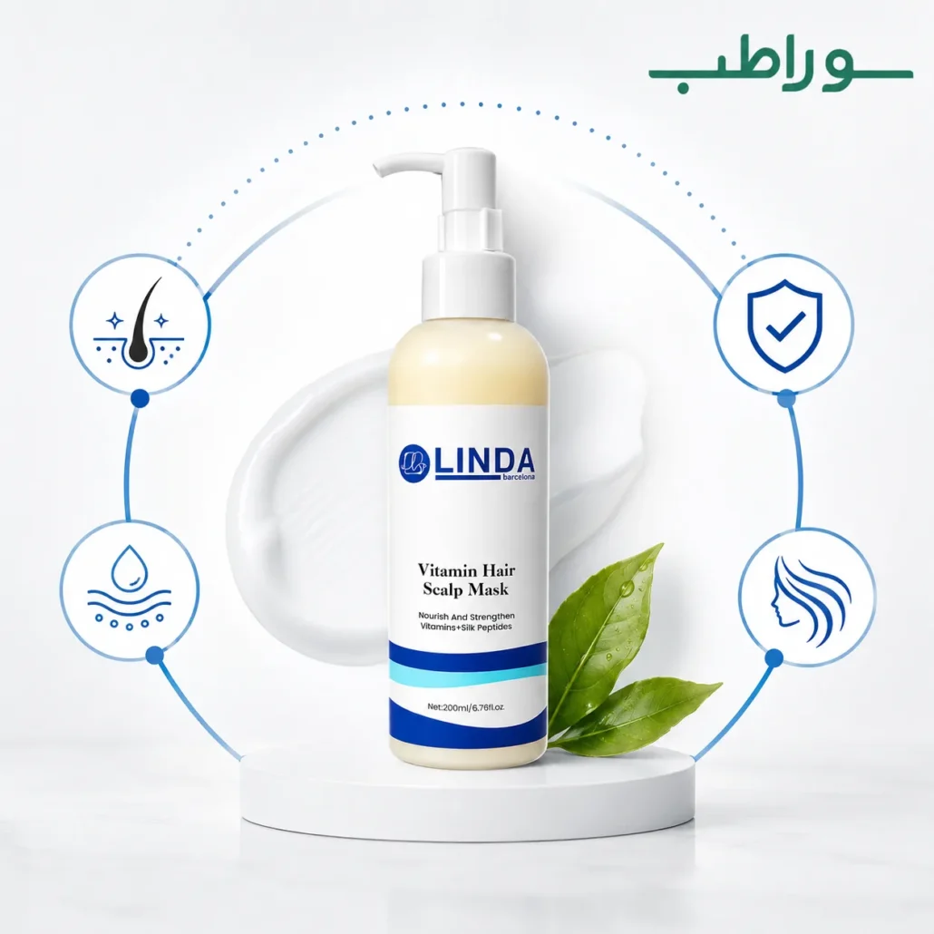 ماسک مو اسکالپ لیندا حجم 200 میل