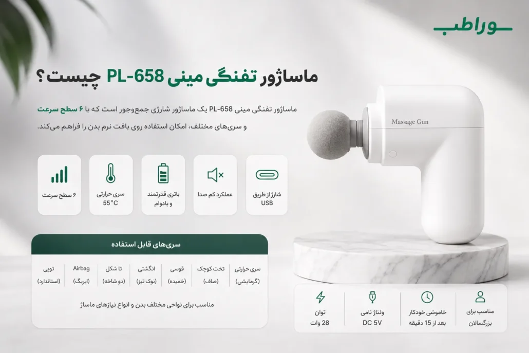 ماساژور تفنگی مینی PL-658 چیست ؟