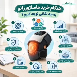 هنگام خرید ماساژور زانو به چه نکاتی توجه کنیم؟