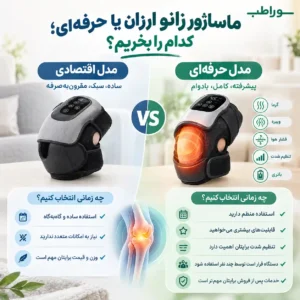 ماساژور زانو ارزان یا حرفهای؛ کدام را بخریم؟