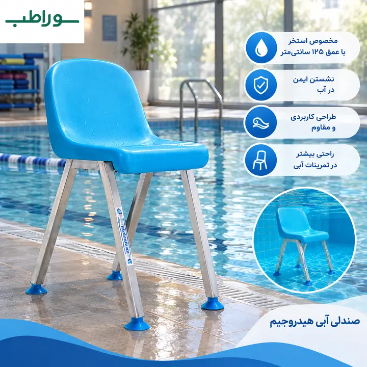 صندلی آبی هیدروجیم